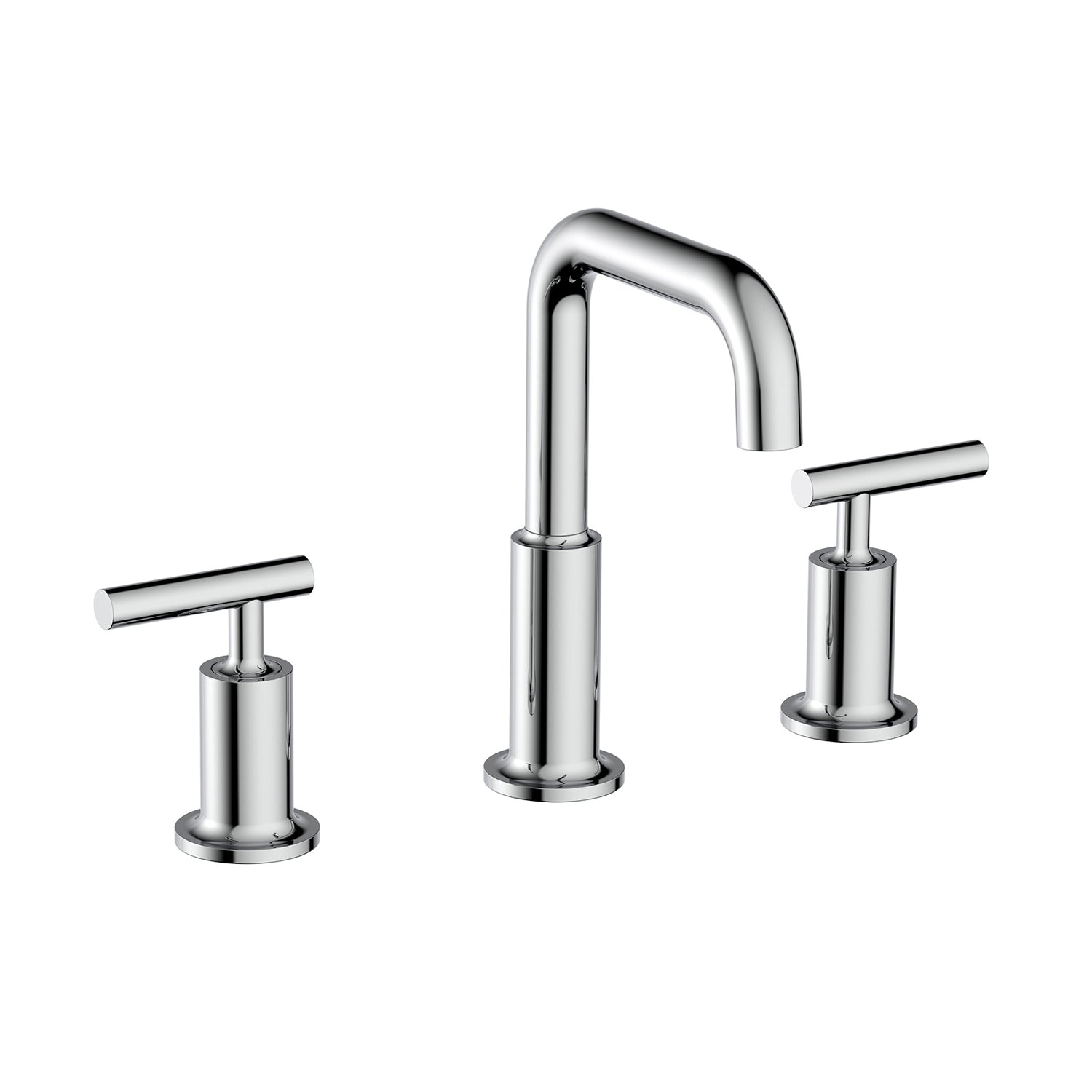 Agua Canada | Romero-II Chrome Round Faucet with 2 Handles