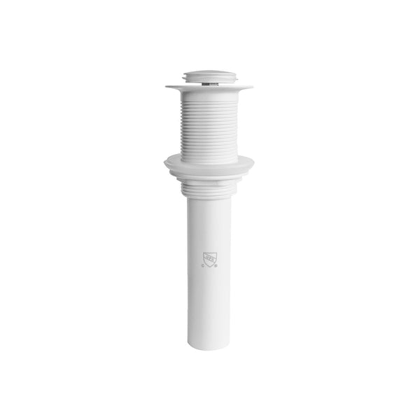 3636W Pop Up Drain Without Overflow (Matte White)