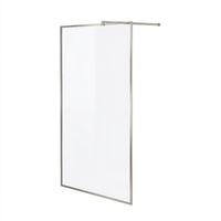 Panneau fixe 42''x79'' nickel brossé