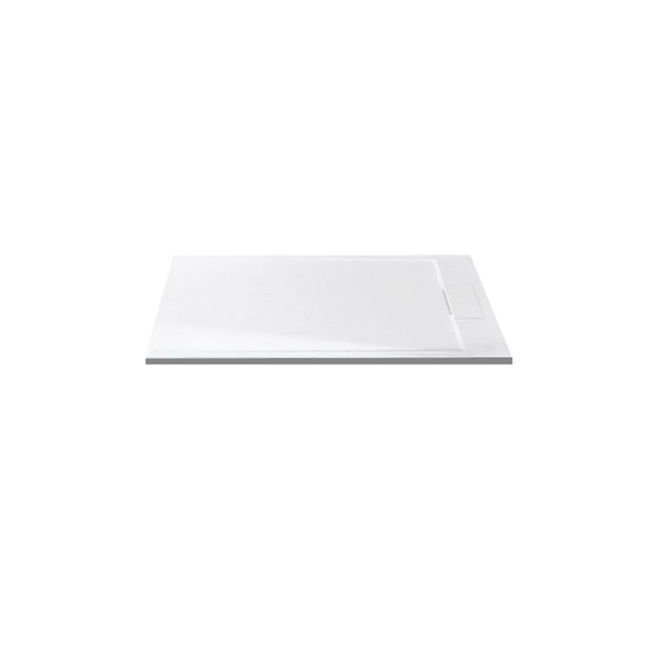 32"x60" base de douche blanc mat pour installation en alcôve ou en coin