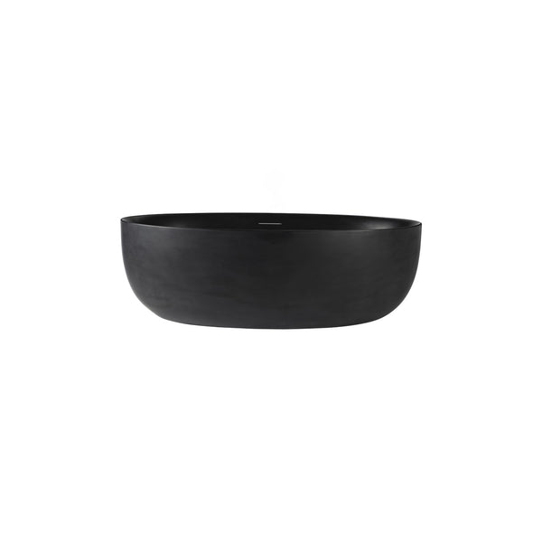 Bradley-60 Bain autoportant 60'' noir mat