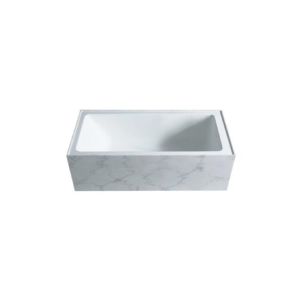 Brado Baignoire autoportante rectangulaire 70"