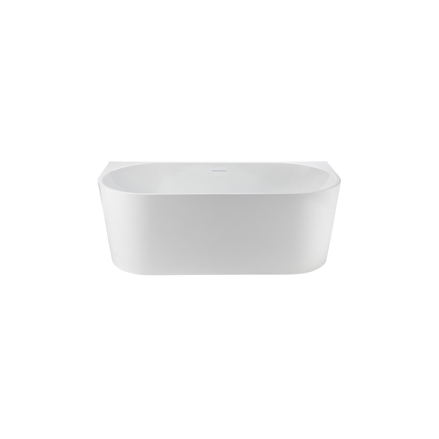Agua Canada | Brize-66-ii 66'' Glossy White Freestanding Bathtub
