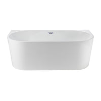 Brize-66 Baignoire autoportante blanc lustré 66’’