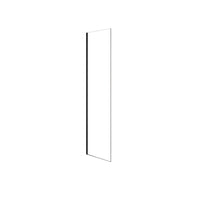 32" Shower Return Panel in Matte Black