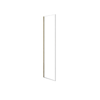 32" Shower Return Panel in Brushed Brass