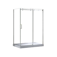 Cld-36-II Chrome return panel for 36'' shower
