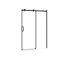 48" Shower Door in Matte Black