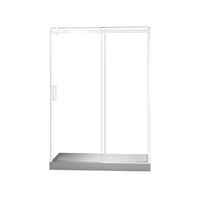 Cld-48W-II 48'' matte white shower door