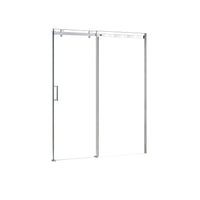 Porte de douche 60" en chrome