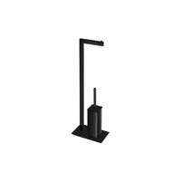 Daniella-BK Freestanding Toilet Paper Holder Black