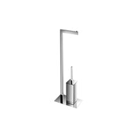 Daniella-C Freestanding Toilet Paper Holder Chrome