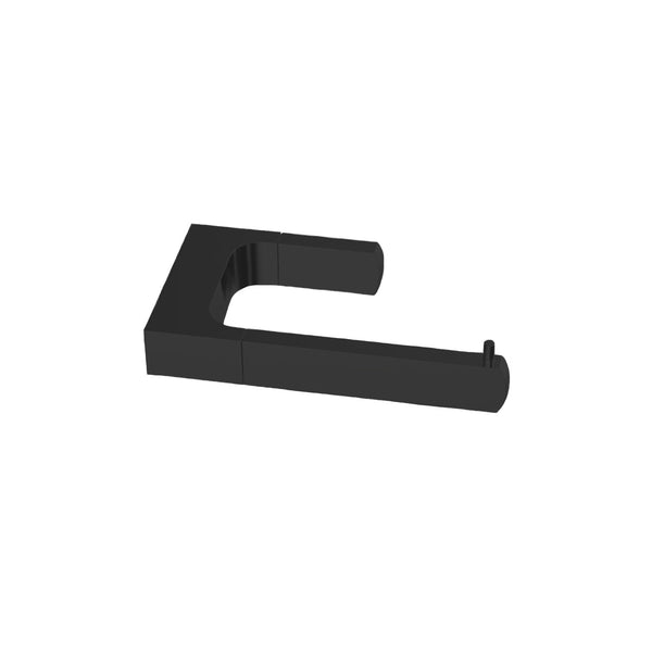 Dario-BK Matte Black Toilet Paper Holder