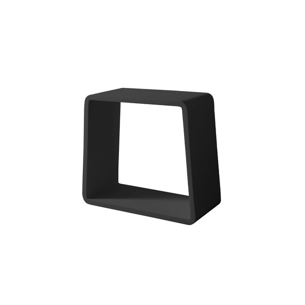 Dodu-BK Matte Black Solid Surface Shower Bench