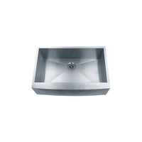 1 bowl, 30''X22'', apron-front kitchen sink