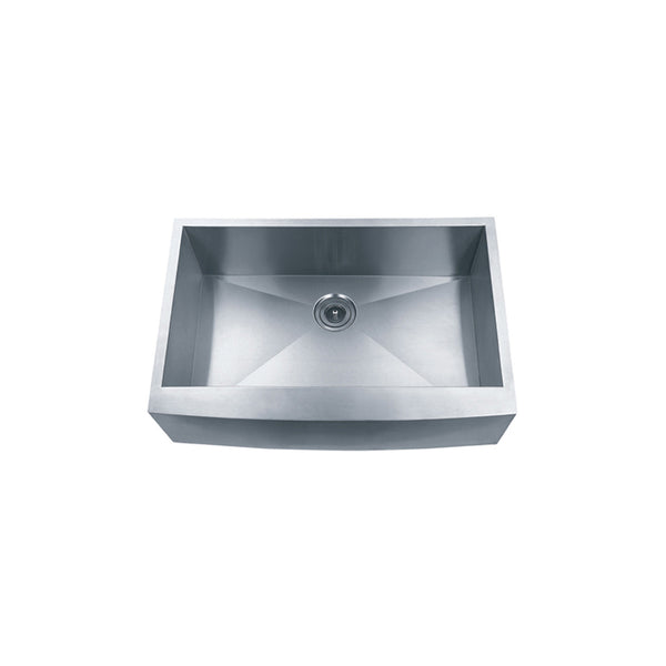 Évier de cuisine tablier frontal, 1 cuve, 30''X22''