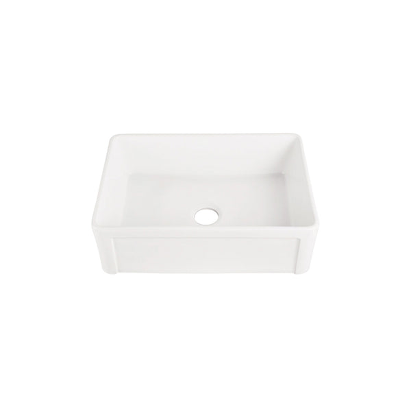 1 bowl, 30''X19'', reversible apron-front kitchen sink
