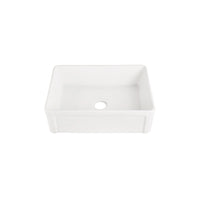 Évier de cuisine réversible tablier frontal, 1 cuve, 30''X19''