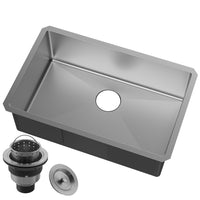 Detail of Undermount Kitchen Sink in Stainless steel finish