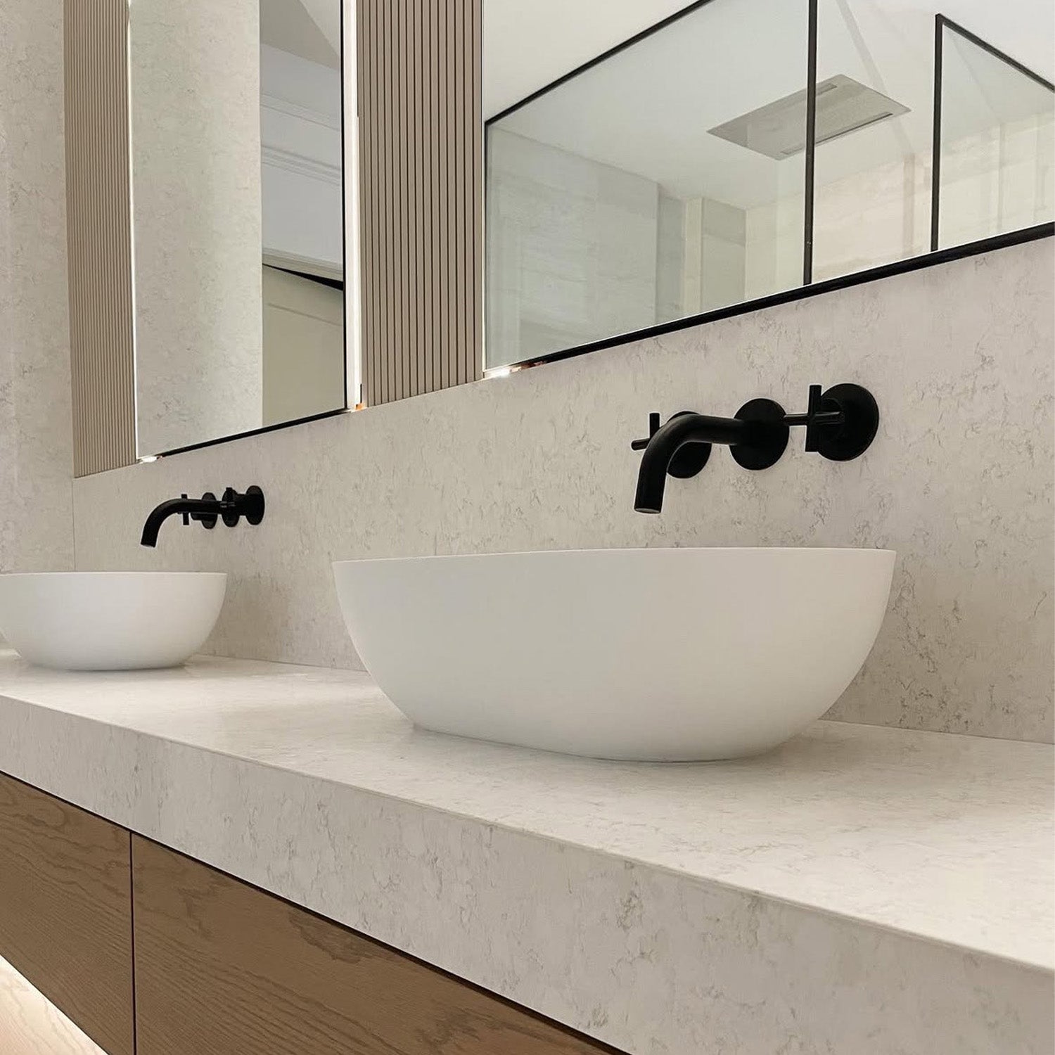 Agua Canada | Frederico 12''X22'' Oval Solid Surface Vessel Sink