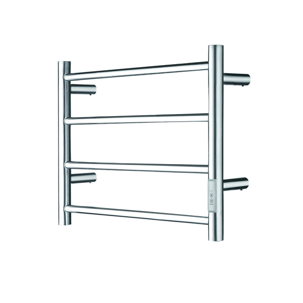 Chrome Towel Warmer 4 Bars Round