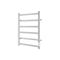 Chauffe-serviette arrondi 6 barres fini chrome