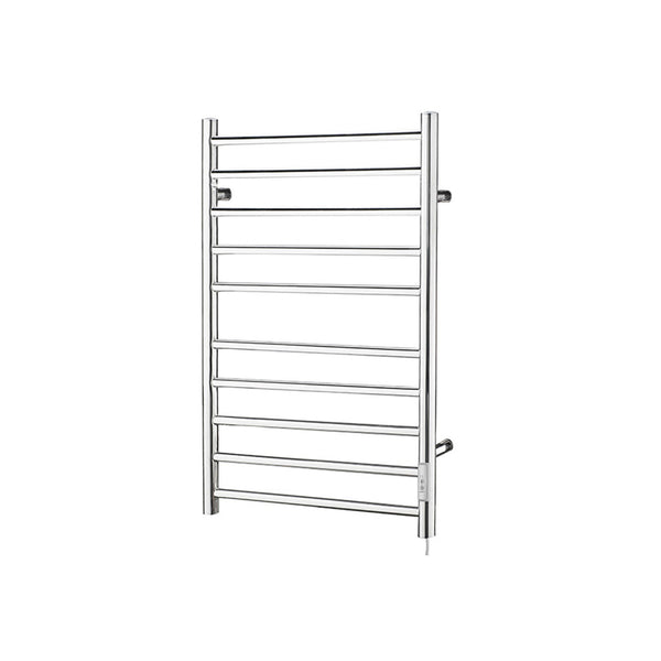 Chrome Towel Warmer 10 Bars Round