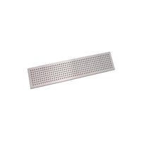 Grille pour base de drain linéaire en acier inoxydable