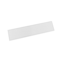 GRILLE-W grille pour drain de douche linéaire en blanc mat