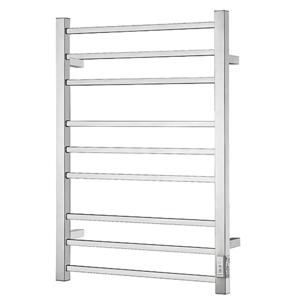 Chauffe-serviette carré 9 barres fini chrome