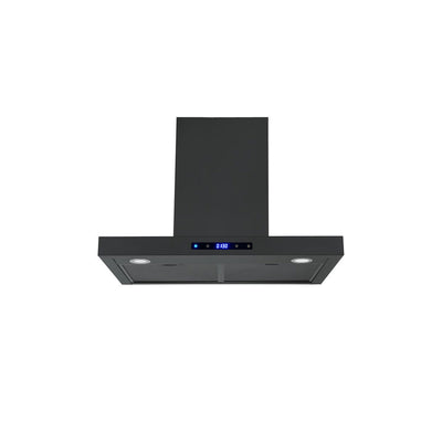 Hotte cheminée îlot