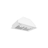 Built in stainless steel matte white finish range hood 650Cfm