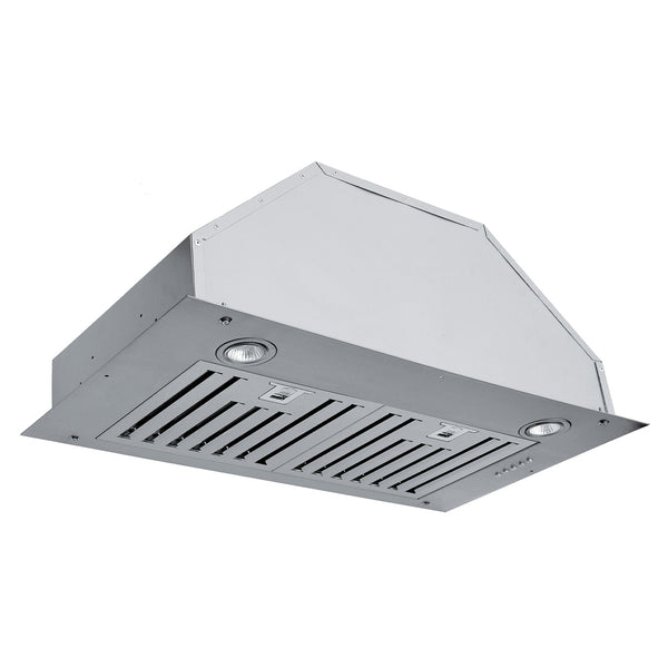 Built in stainless steel range hood 650Cfm