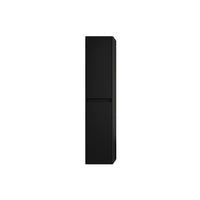 IRWIN 16'' MATTE BLACK 2 DOORS HANGING LINEN CABINET
