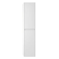 IRWIN 16'' matte white 2-door hanging linen cabinet