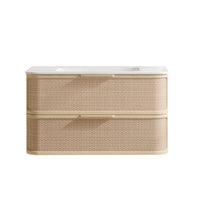 Wall-Mounted Bathroom Vanity 40" wide