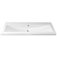 Lavabo en Polymère Semi-Encastré 18"X 48"