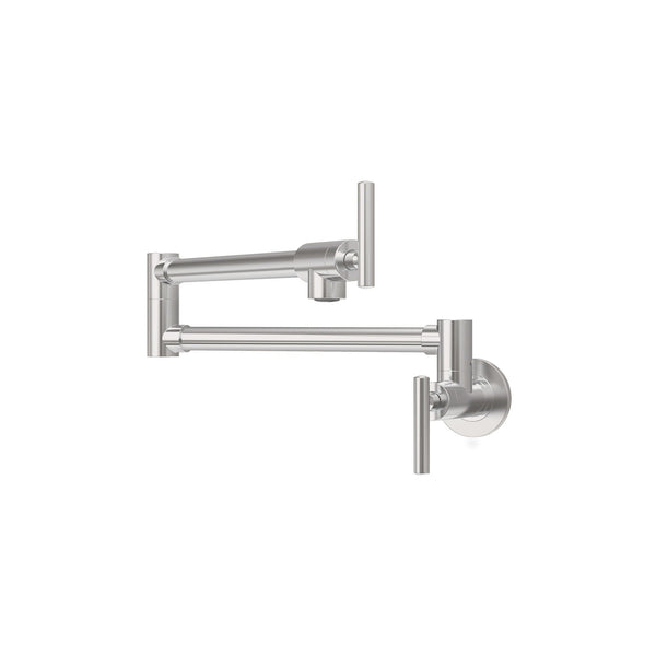 Robinet de remplissage fini nickel brossé