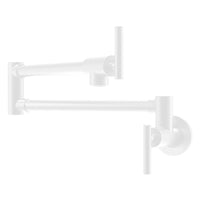 Pot Filler Faucet in Matte White Finish