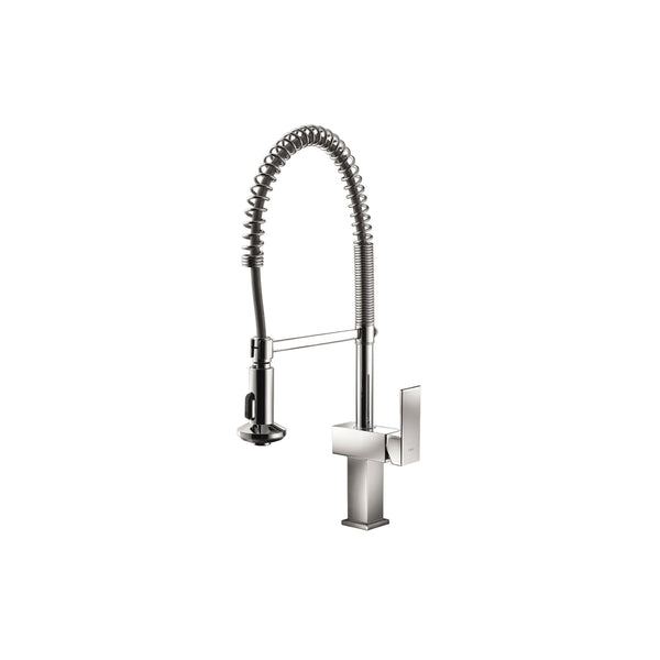 Modern Chrome Kitchen Faucet (Dual Spray)