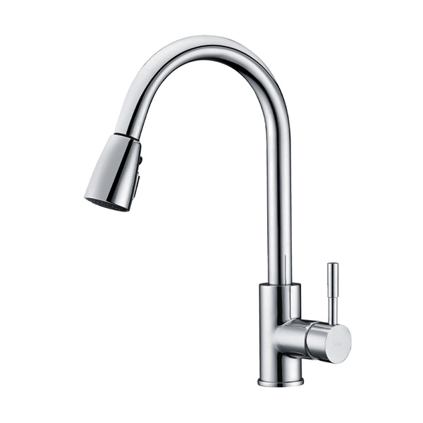 Pull Out Kitchen Faucet Chrome (Dual Spray)