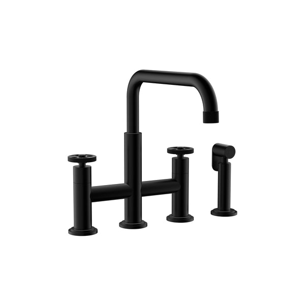 Robinet d'évier avec Shattaf fini noir mat