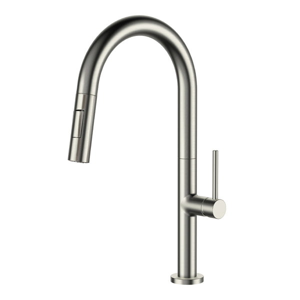 Pull Out Kitchen Faucet Stainless Steel & Dual Spray