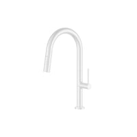 Pull Out Kitchen Faucet Matte White