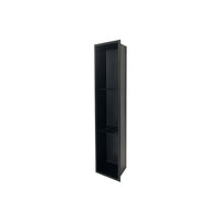 36X8 Matte Black Shower Niche