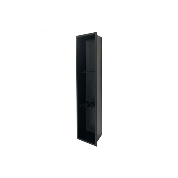 Niche de douche noir mat 36X8
