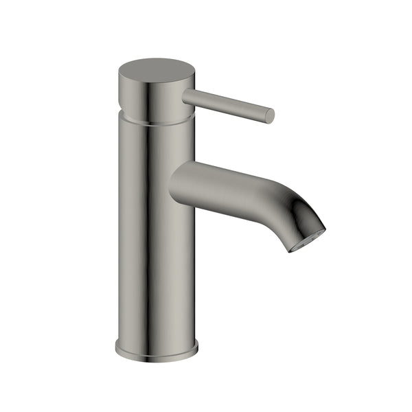 Rebecca-bn Robinet de lavabo fini nickel brossé
