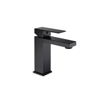 RICO-BK Matte Black Square Basin Faucet