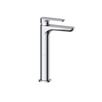 CHROME FLAT & ROUNDED LAVATORY FAUCET
