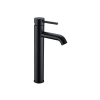 Robinet de Vasque Arrondi II Fini Chrome Noir